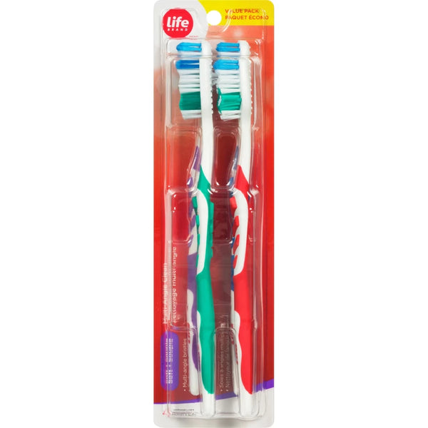 Cepillo de Dientes Suave Multiángulo Life Brand