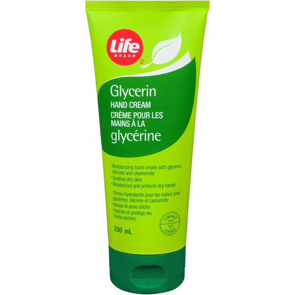 Crema de Manos con Glicerina Life Brand