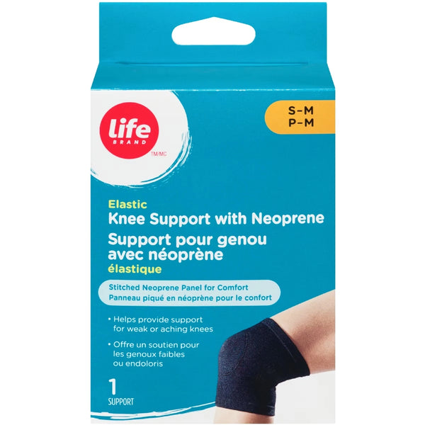Rodillera de Neopreno Elástico Talla P-M Life Brand