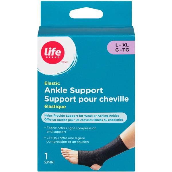 Tobillera Elástica de Soporte L-XL Life Brand