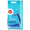 Afeitadoras Desechables de Doble Hoja para Hombre Life Brand
