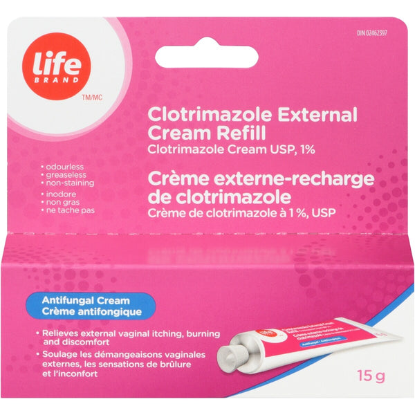 Crema de Clotrimazol Uso Externo Life Brand