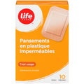 Apósitos Adhesivos de Plástico Impermeables Life Brand