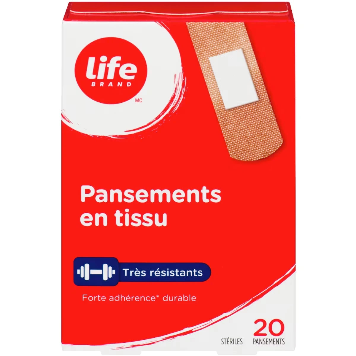 Curitas de Tela Muy Resistentes Life Brand