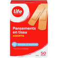 Apósitos Adhesivos de Tela Surtidos Life Brand