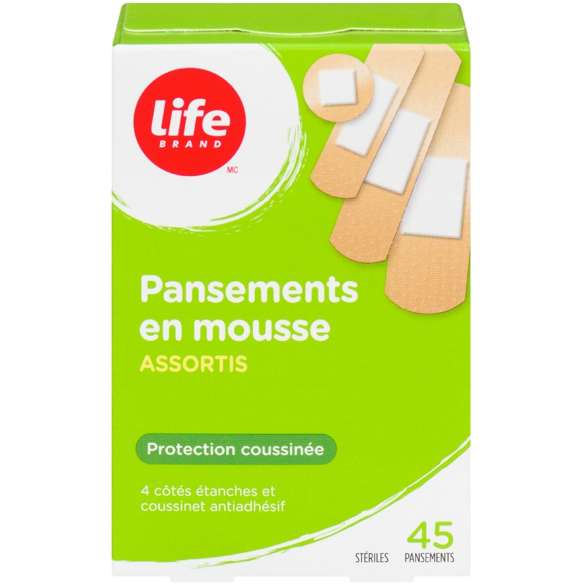 Apósitos de Espuma Surtidos Life Brand