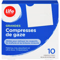 Compresas de Gasa Grandes Life Brand
