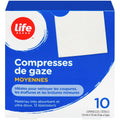 Compresas de Gasa Medianas Life Brand