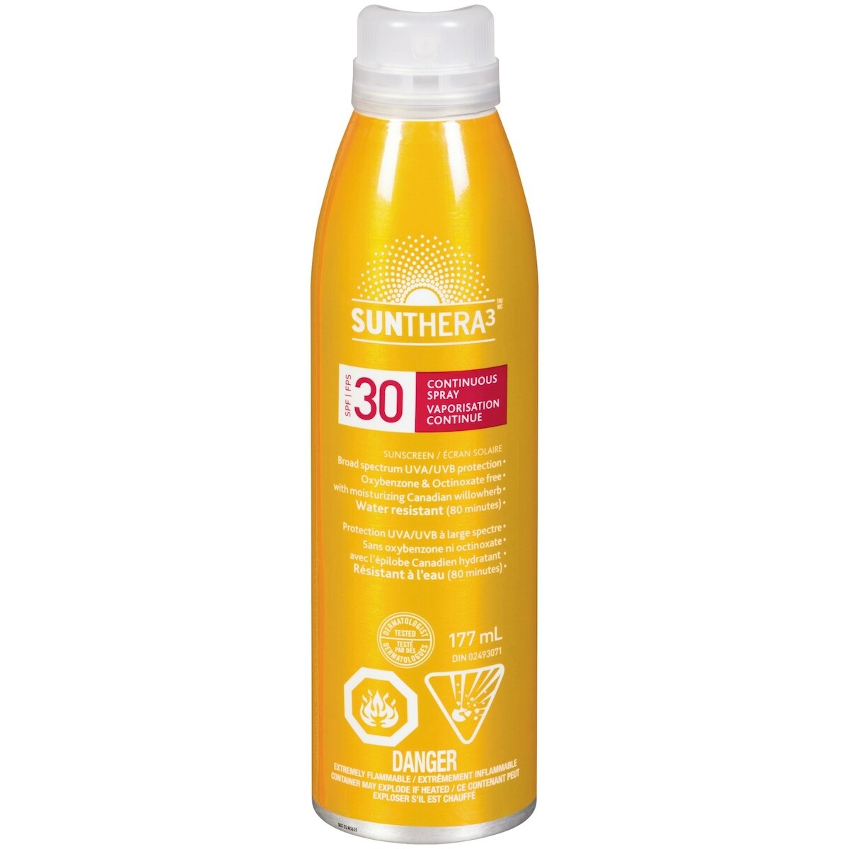 Protector Solar en Spray Continuo SPF 30 Sunthera3