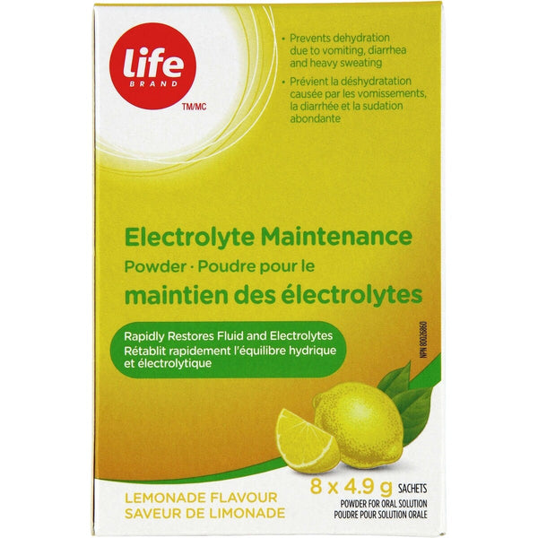 Polvo de Electrolitos Life Brand