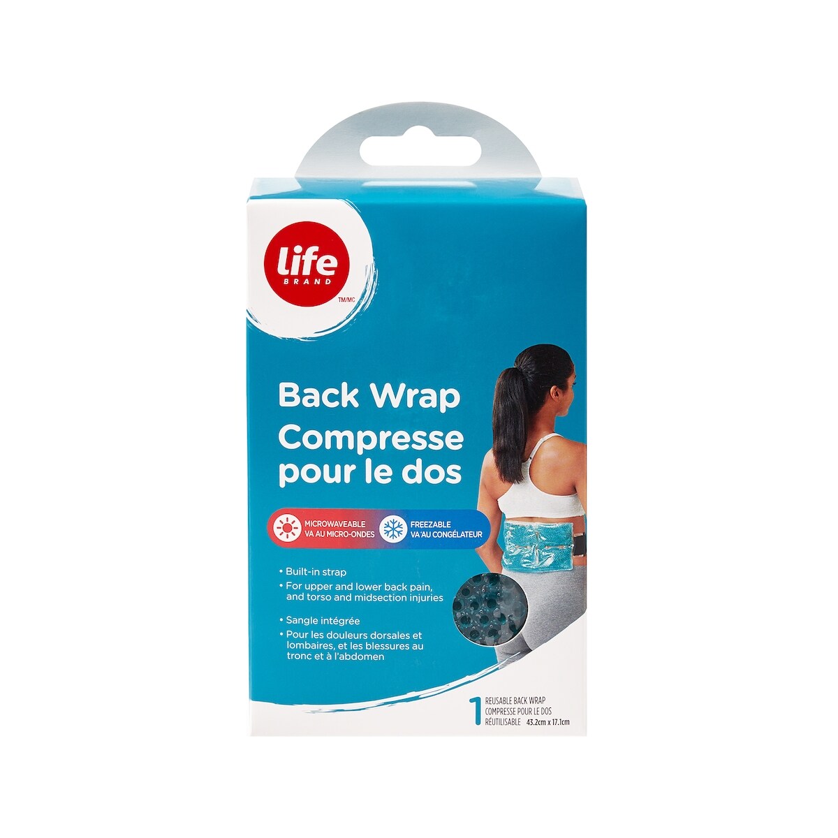 Compresa para la Espalda Life Brand