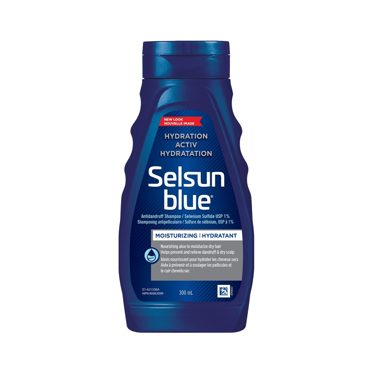 Shampoo Anticaspa Blue Hidratación Activa 300 ml Selsun