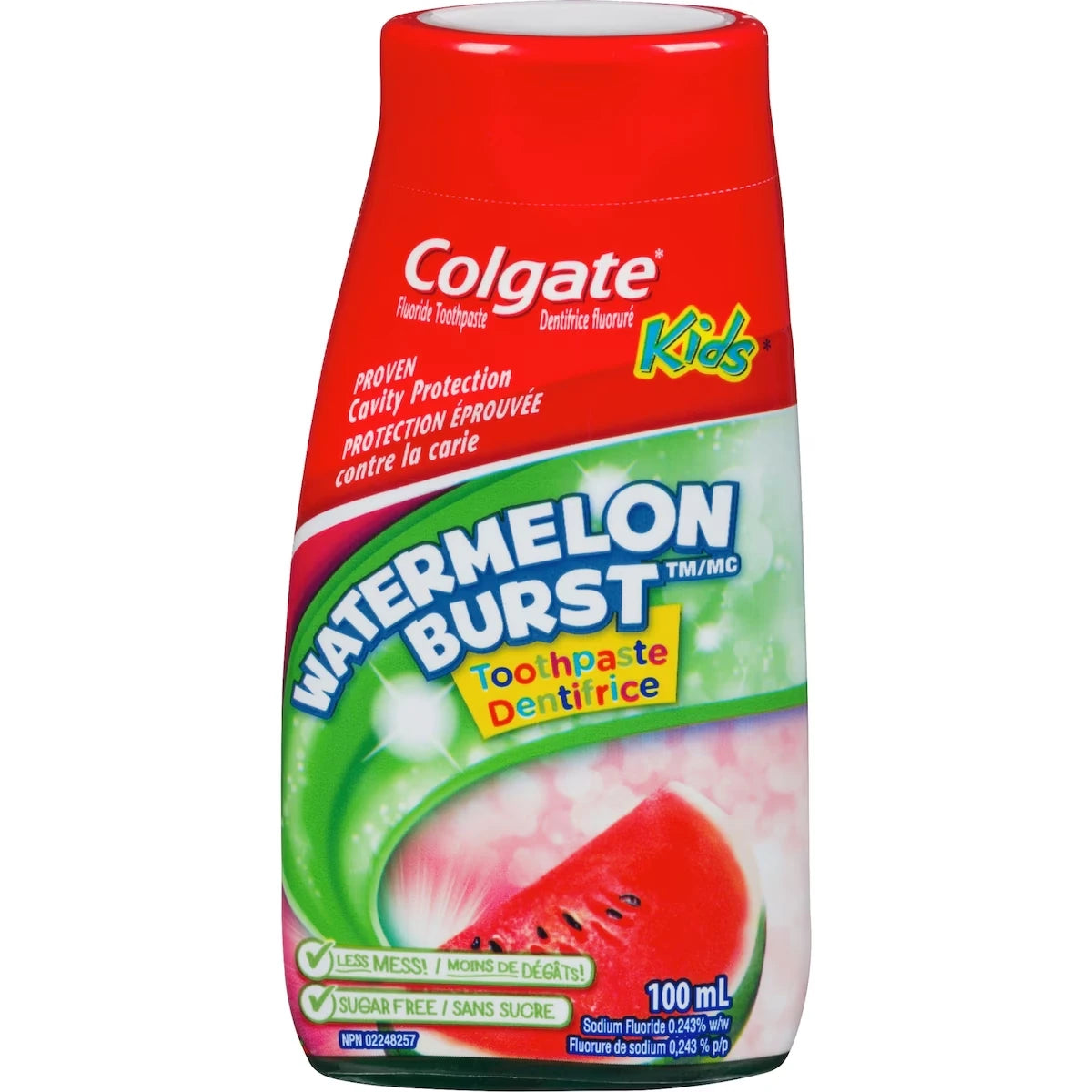 Pasta Dental y Enjuague Bucal 2 en 1 para Niños en Gel 100 ml Colgate