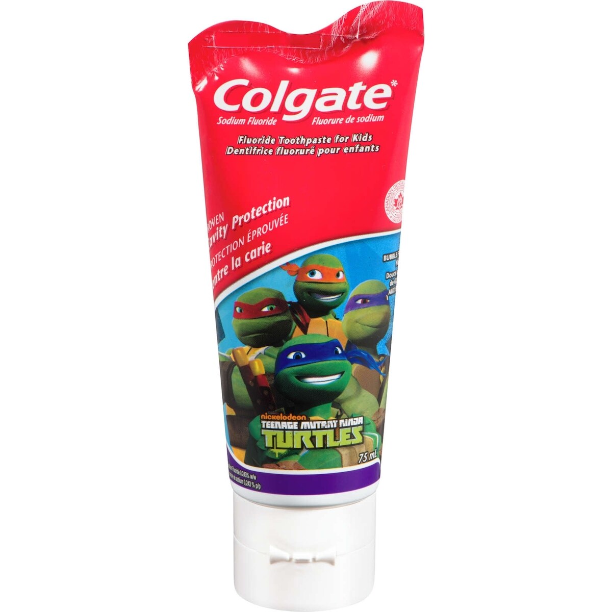 Pasta Dental Infantil con Flúor Chicle de Frutas 75 ml Colgate