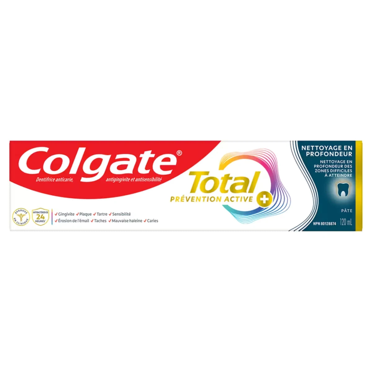 Pasta Dental Total Prevention Active Plus Limpieza Colgate