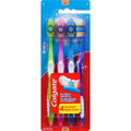Cepillos de Dientes Suaves Extra Clean Pack 4 un. Colgate