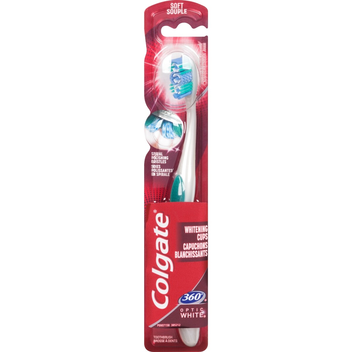 Cepillo de Dientes Suave 360 Optic White Colgate