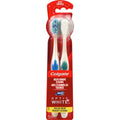 Cepillos de Dientes Suaves 360 Optic White 2 unidades Colgate