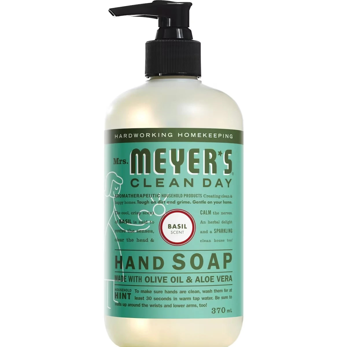 Jabón Líquido para las Manos con Albahaca Mrs. Meyer's