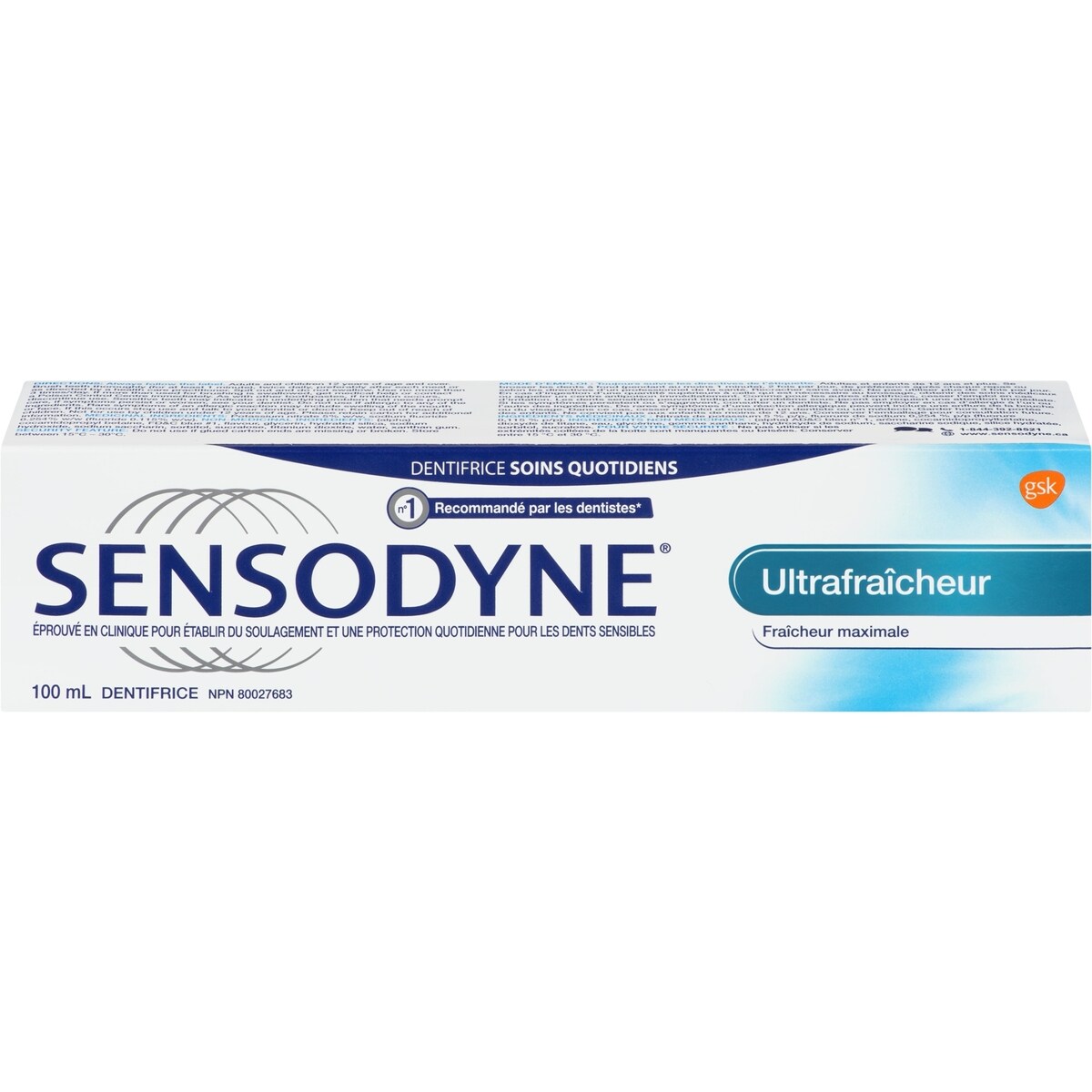 Pasta de Dientes Frescura Extrema Sensodyne