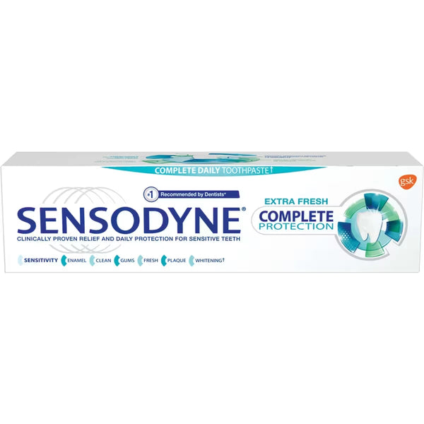 Pasta Dental Diaria Dientes Sensibles Extra Fresca 75 ml Sensodyne