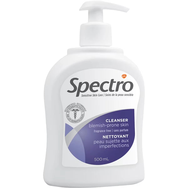 Limpiador Facial Sin Fragancia para Blemish Prone Piel Spectro