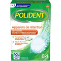 Limpiador de Retenedores Dentales 84 comprimidos Polident
