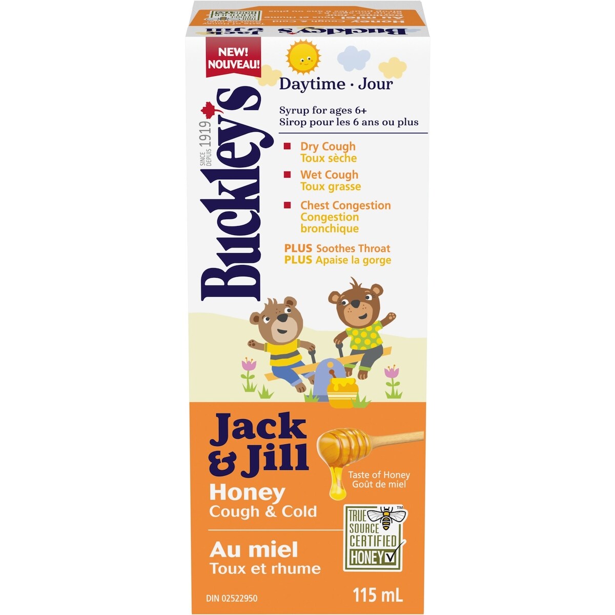 Jarabe con Miel para Tos y Resfrío Buckleys