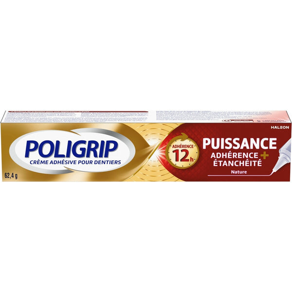 Crema Adhesiva para Dentaduras Power Hold + Seal Poli Grip