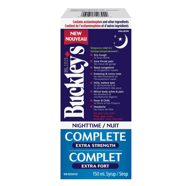 Jarabe para la Tos Nocturno Extra Fuerte Buckleys