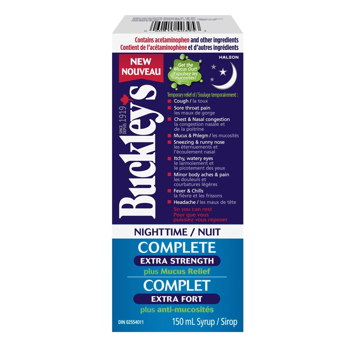 Jarabe para la Tos Nocturno Extra Fuerte Buckleys
