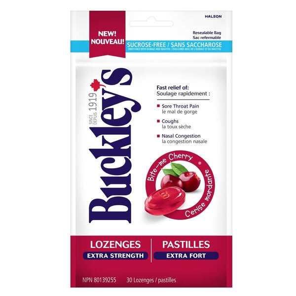 Pastillas para la Garganta Extra Fuerte Cereza Buckleys