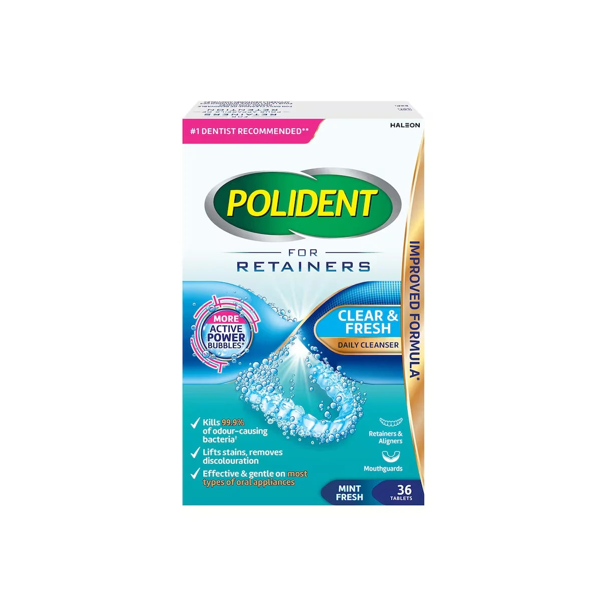Limpiador para Aparatos de Retención Polident