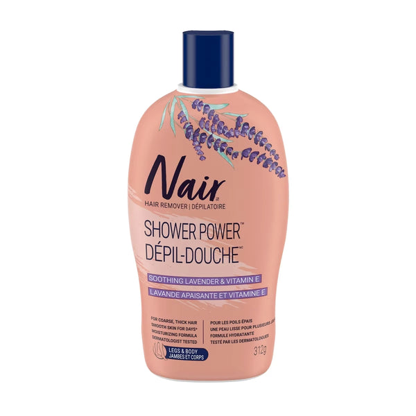 Crema Depilatoria de Ducha Piernas y Cuerpo con Lavanda Nair