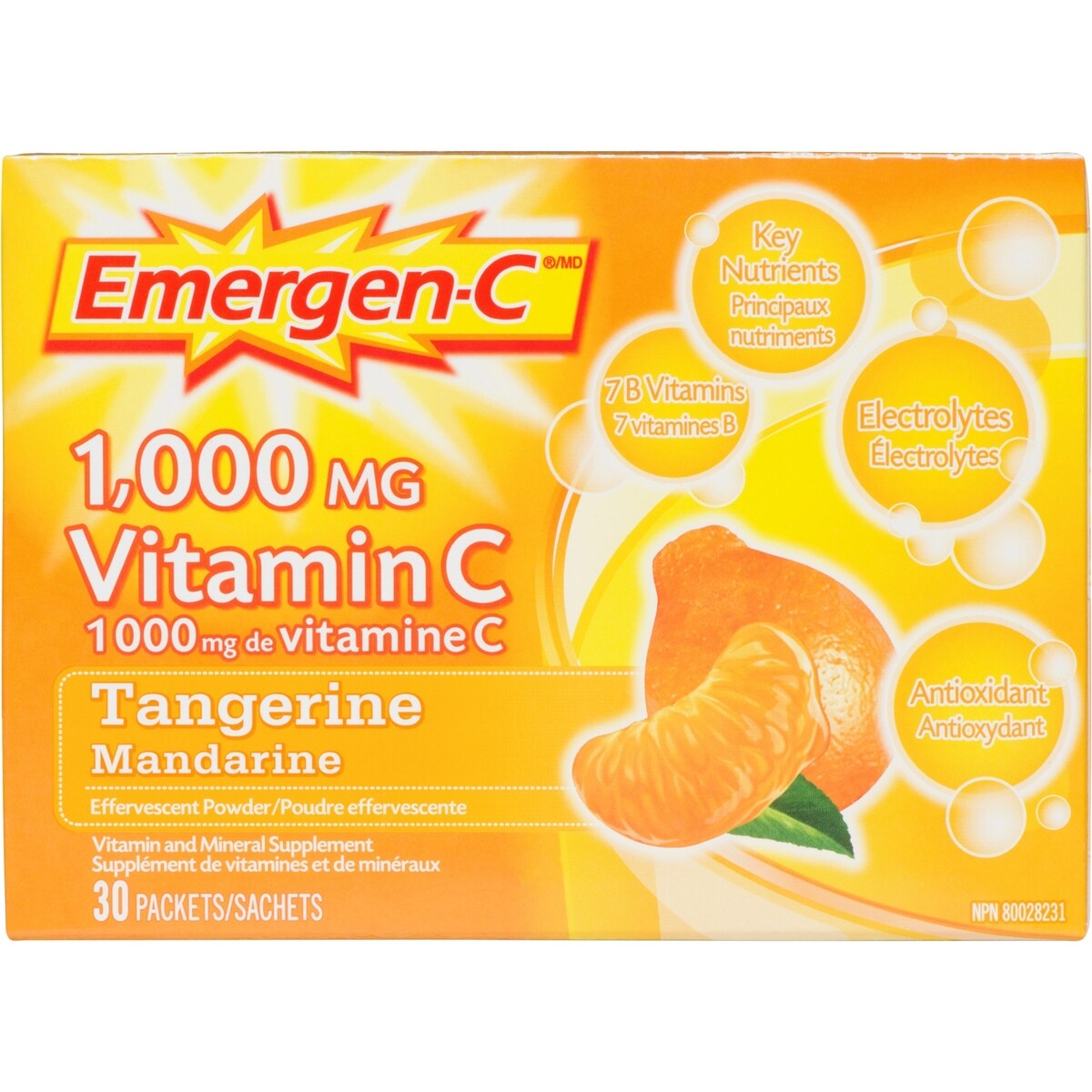 Vitamina C en Polvo para Bebida Emergen-C