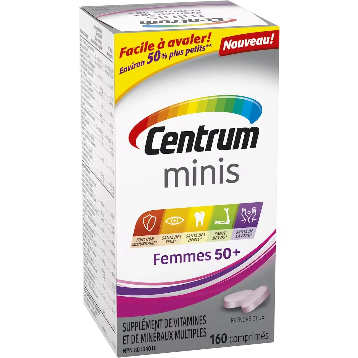Multivitamínico Minis Mujer 50+ Centrum