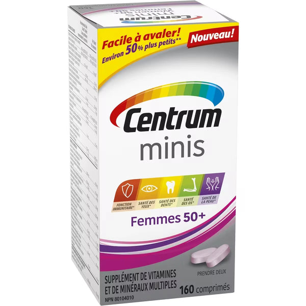 Multivitamínico Minis Mujer 50+ Centrum