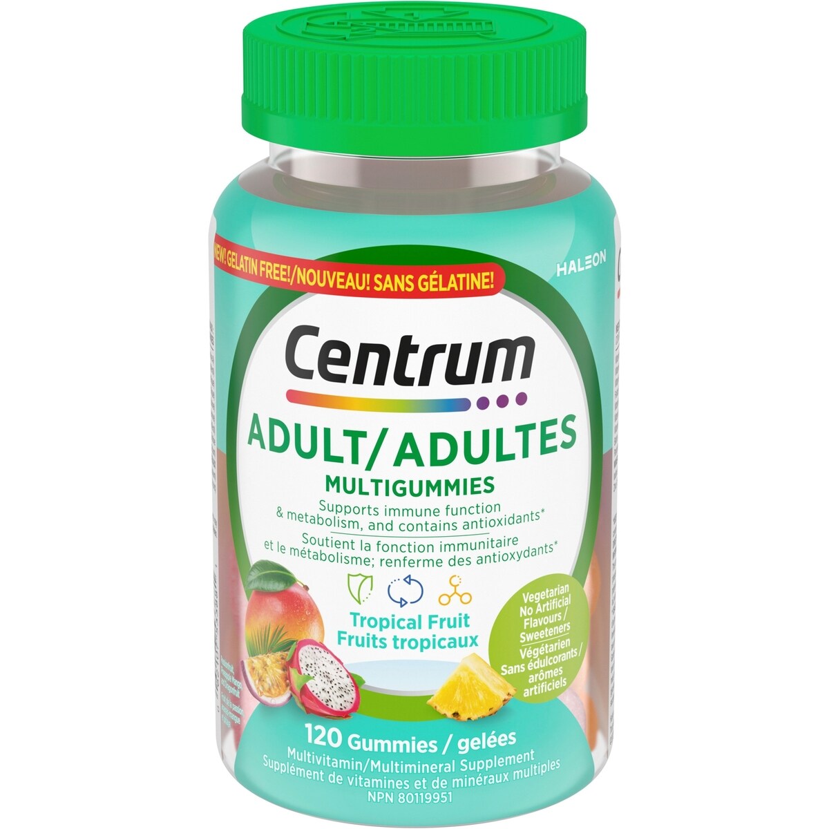 Multigomitas Frutas Tropicales para Adultos Centrum
