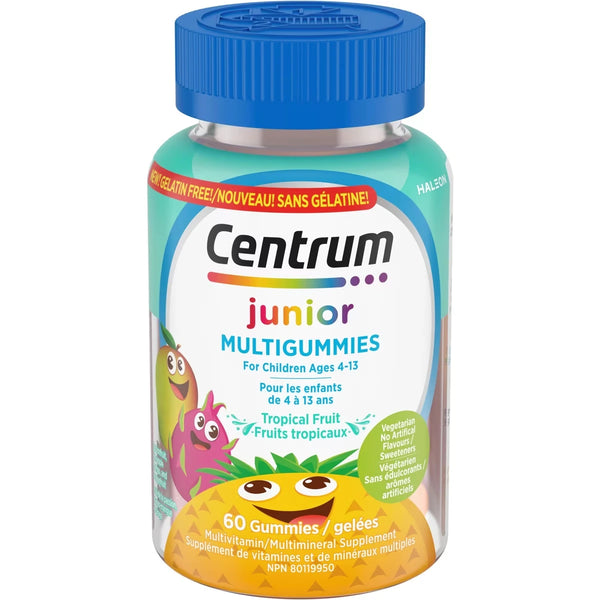 Multivitamínico en Gomitas Junior Frutas Tropicales Centrum