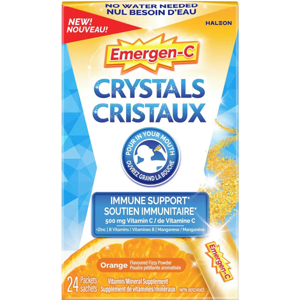Suplemento de Vitamina C Crystals Naranja Emergen-C