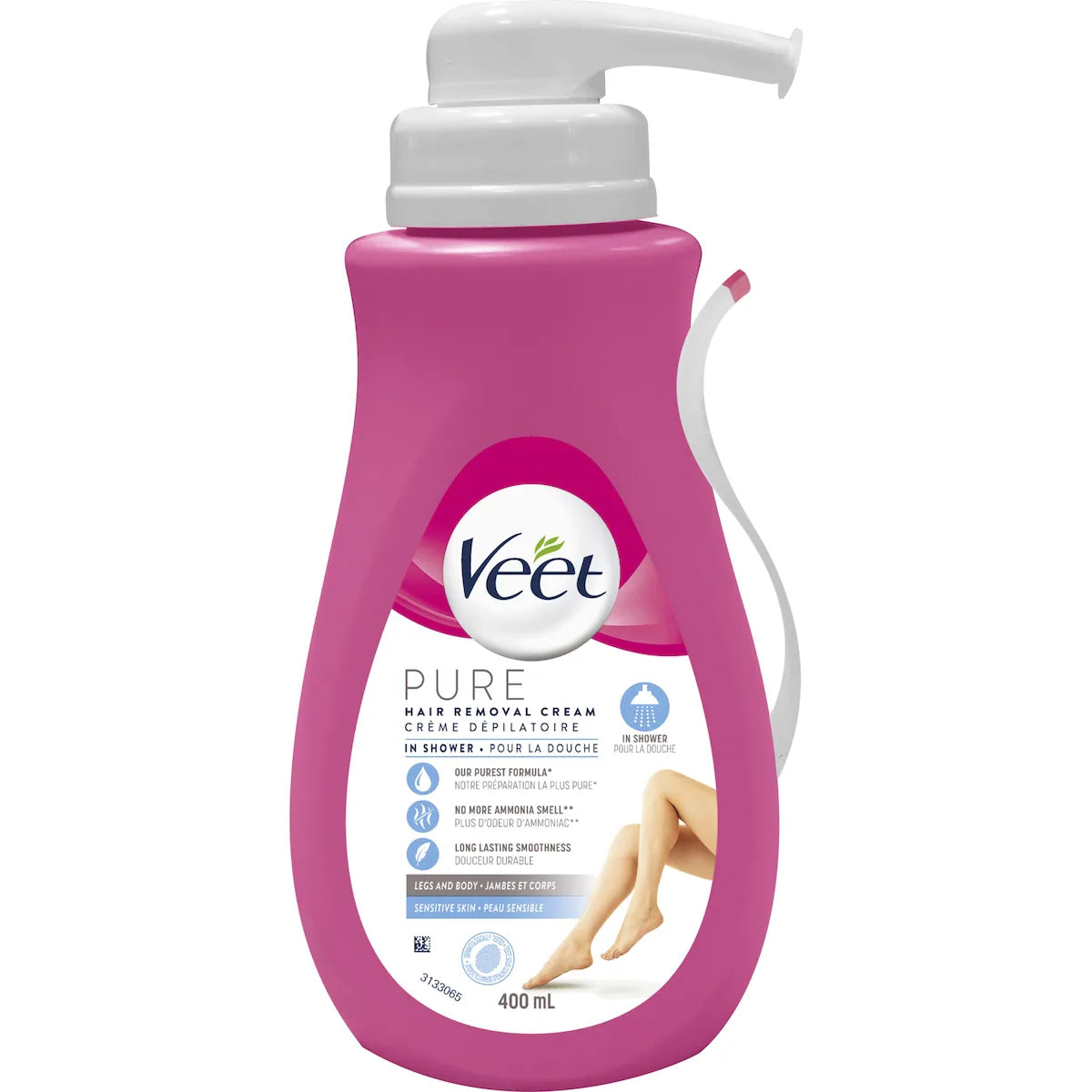 Crema Depilatoria Pure™ para la Ducha Piel Sensible Veet