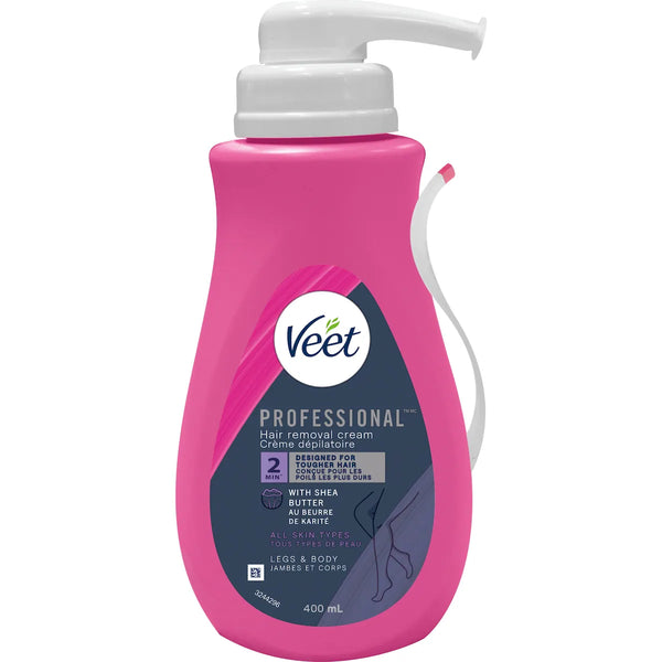 Crema Depilatoria Profesional Dosificador con Espátula Veet