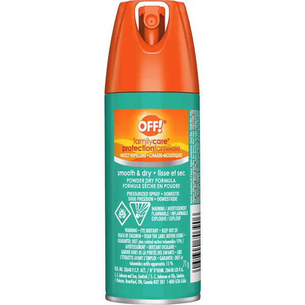 Repelente de Mosquitos Protección Familiar Seco Off