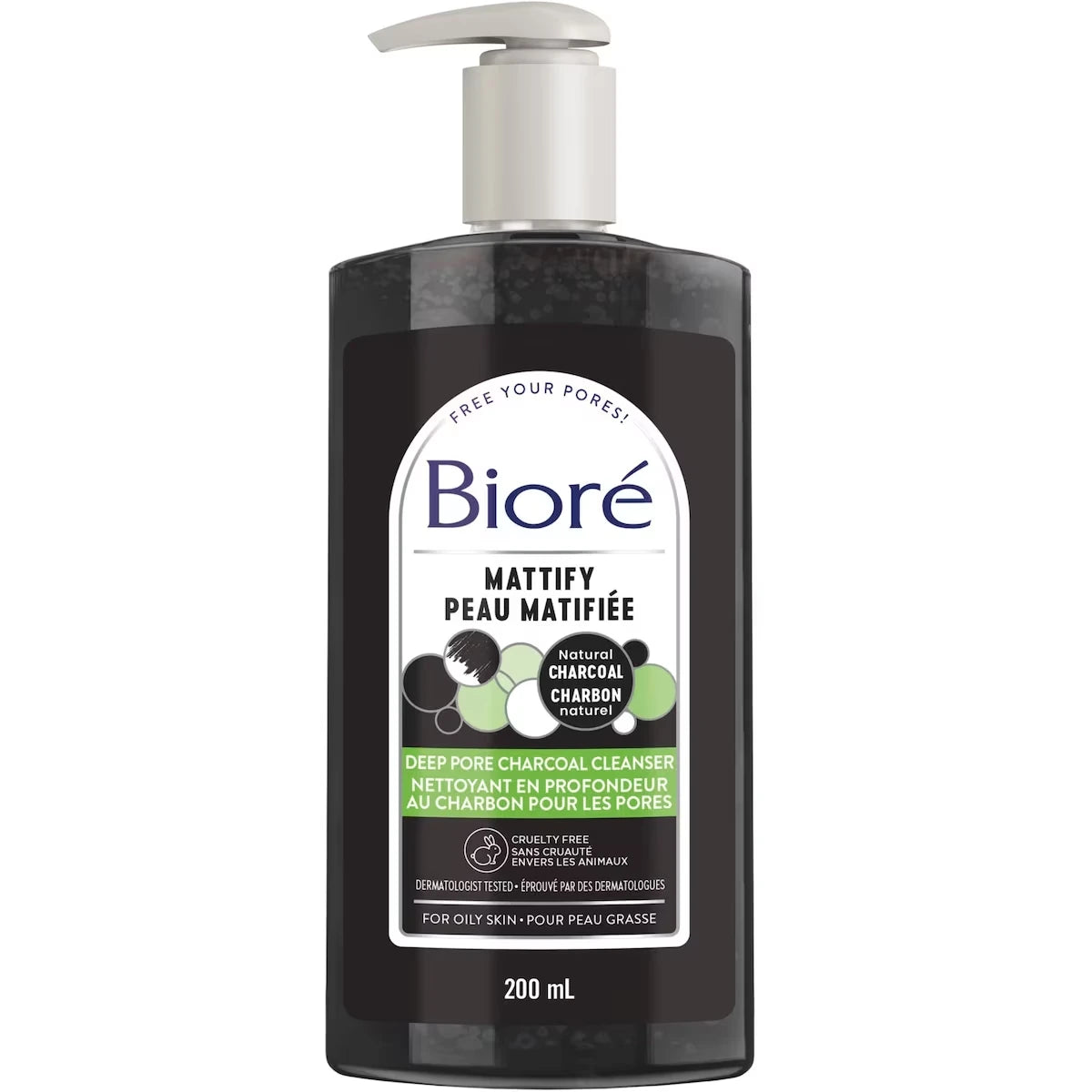 Limpiador Facial de Poros Carbón Activado Biore