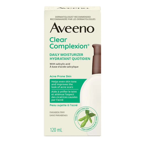 Loción Hidratante Facial Diaria Clear Complexion Aveeno