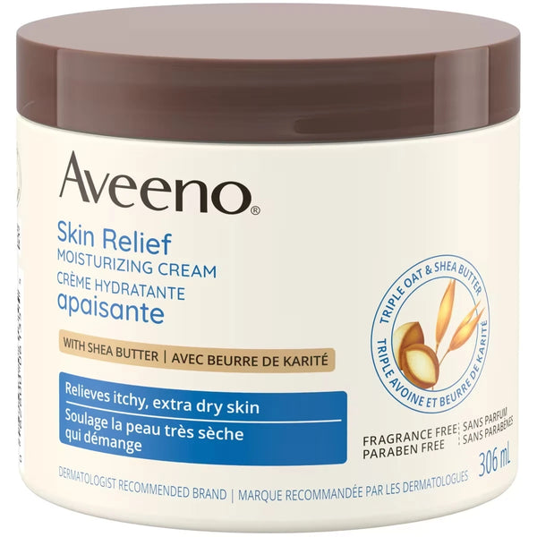 Hidratante Facial Skin Relief Crema Humectante Aveeno