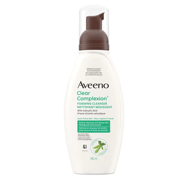 Limpiador Facial en Espuma Clear Complexion Aveeno