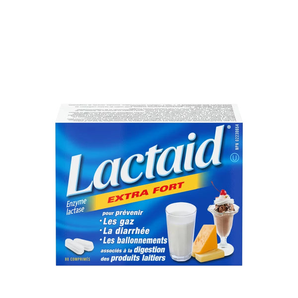 Comprimidos de Lactasa Extra Fuerte Lactaid