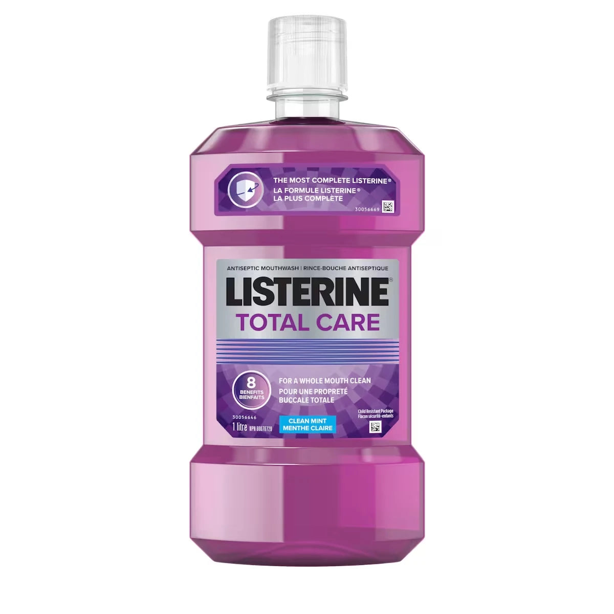 Enjuague Bucal Antiséptico Total Cuidado Listerine
