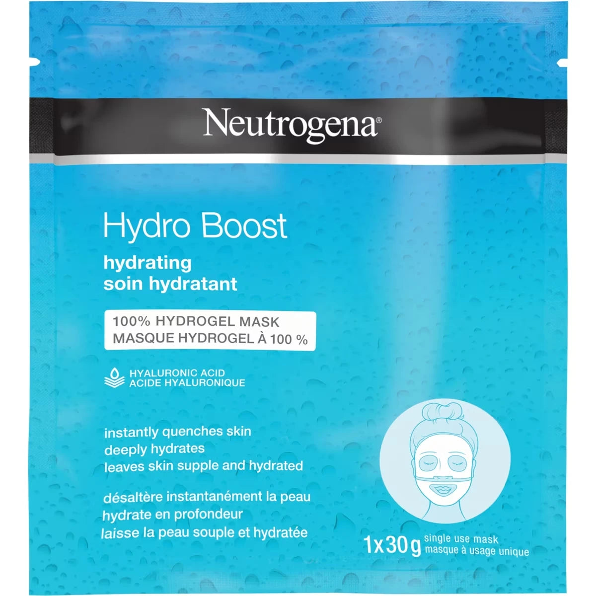 Mascarilla Facial de Hidrogel Hidratante Hydro Boost Neutrogena